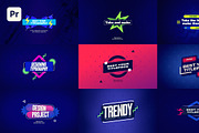 Color Titles - Premiere Pro, a Social Media Template by pixelzilla (Thumbnail 1 of 2)