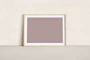 Landscape Wood Frame Leaning Mockup, a Product Mockup by OakstoneCreative (Thumbnail 3 of 5)