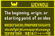 Flashback font, a Font by weknow (Thumbnail 5 of 8)