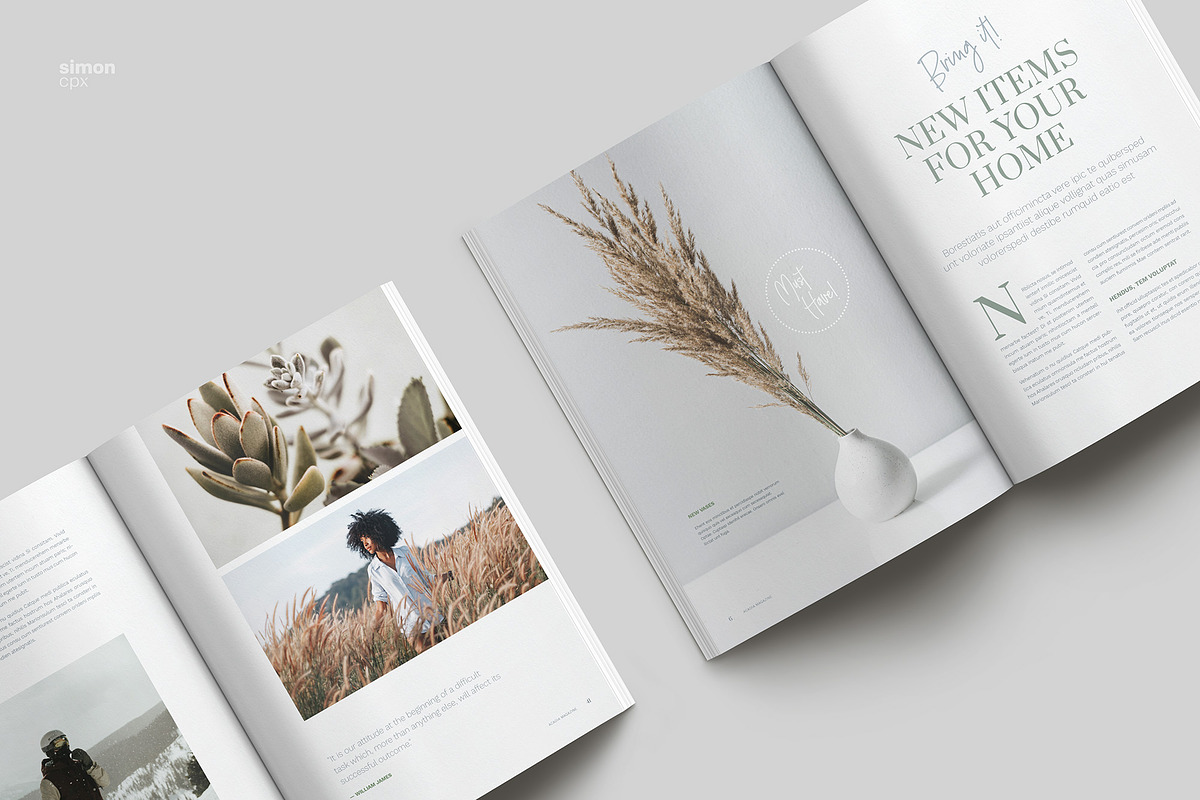 ACADIA Brochure / Magazine, a Brochure Template by Type Here Studio (Photo 5 of 13)
