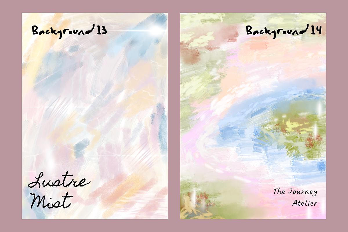 Lustre Mist: Watercolor Oil Textures, a Background Graphic by The Journey Atelier (Photo 17 of 18)