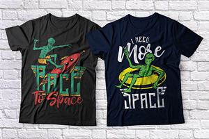 Space Vacation Layered Font