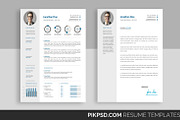 Simple CV Resume Set, a Resume Template by graphicforest (Thumbnail 1 of 8)