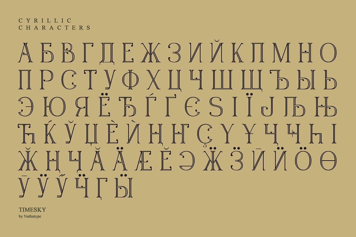Timesky, a Serif Font by Nathatype (Photo 9 of 11)