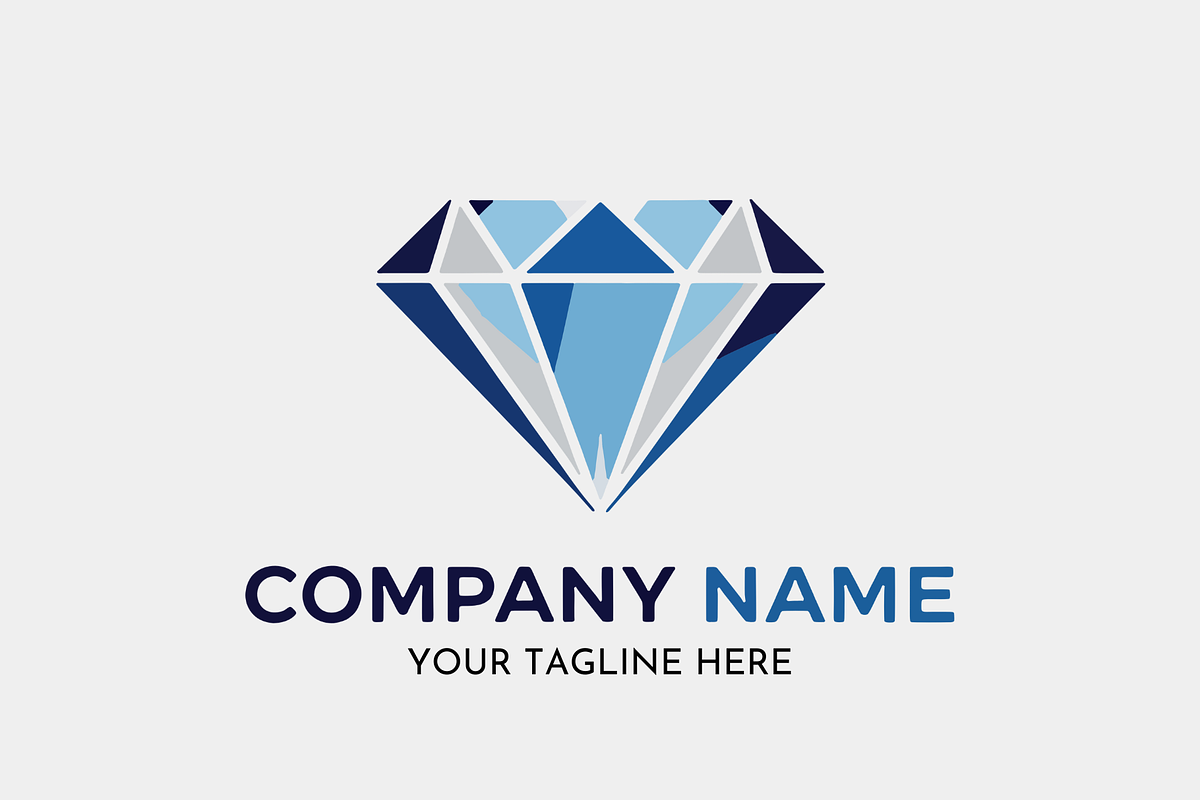 Diamond Logo Design Jewelry Chain, a Branding & Logo Template by Megafox Studio (Photo 1 of 2)