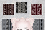 Grace Lace. Hand draw watercolor, an Object Graphic by ma_i_vi (Thumbnail 11 of 12)