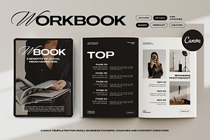 Workbook Template Canva, a Marketing Template by Instprofi | Studio Estimo