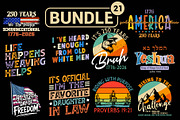America 250 Retro T-Shirt Bundle, an Object Graphic by vintage (Thumbnail 3 of 3)