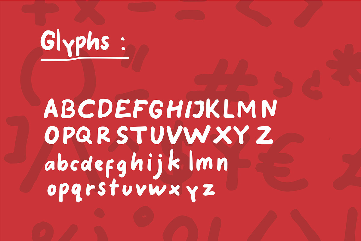 BUKAN TYPEFACE preview 8