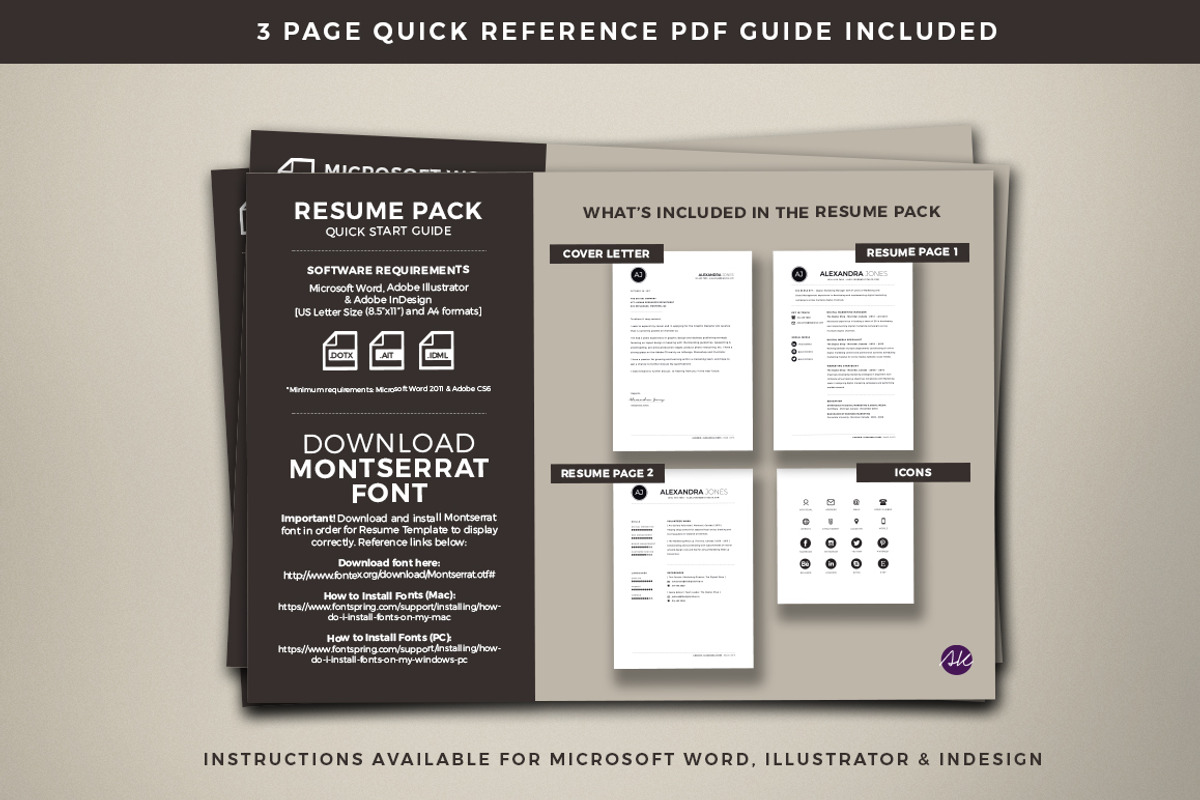Beautiful Resume Template, a Resume Template by dreamboxsupply (Photo 4 of 6)