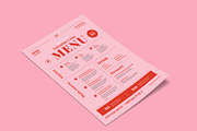 Valentines Day Menu, a Flyer Template by VectorVactory (Thumbnail 3 of 3)