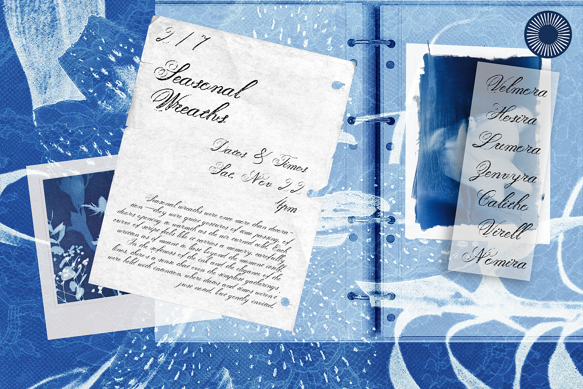 Old Ink Diary - Raw Ink Script, a Script Font by Setara Langit CreativeStd (Photo 6 of 11)