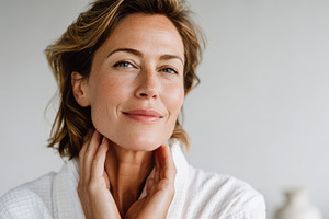 Confident mature woman portrait, a Person Photo by AlyaAnd