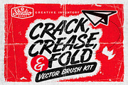 Crack, Crease & Fold | Brush Kit!, a Brush Add-On by StudioWorks (Thumbnail 1 of 6)