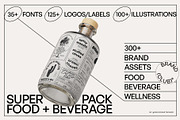 300+ Super Pack Brand Kit Vol 1-4, a Branding & Logo Template by @designartboard (Thumbnail 1 of 41)