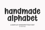 Handmade Alphabet - Notes Font, a Handwritten Font by Keithzo (Thumbnail 1 of 9)