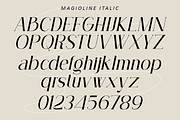 Magioline, a Serif Font by Muksal Creative (Thumbnail 8 of 9)