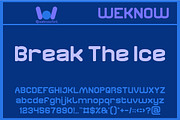 Reload Game font, a Sans Serif Font by weknow (Thumbnail 3 of 8)
