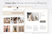 Wix Website Template | Neutral, a Wix Template by Thirty One Palms Studio (Thumbnail 3 of 7)