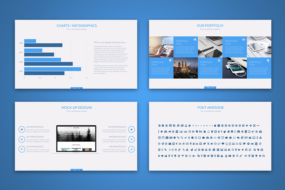 Zero Business Keynote Template, a Presentation Template by PreFactory (Photo 6 of 6)