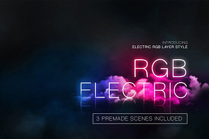 RGB Electric Layer Style