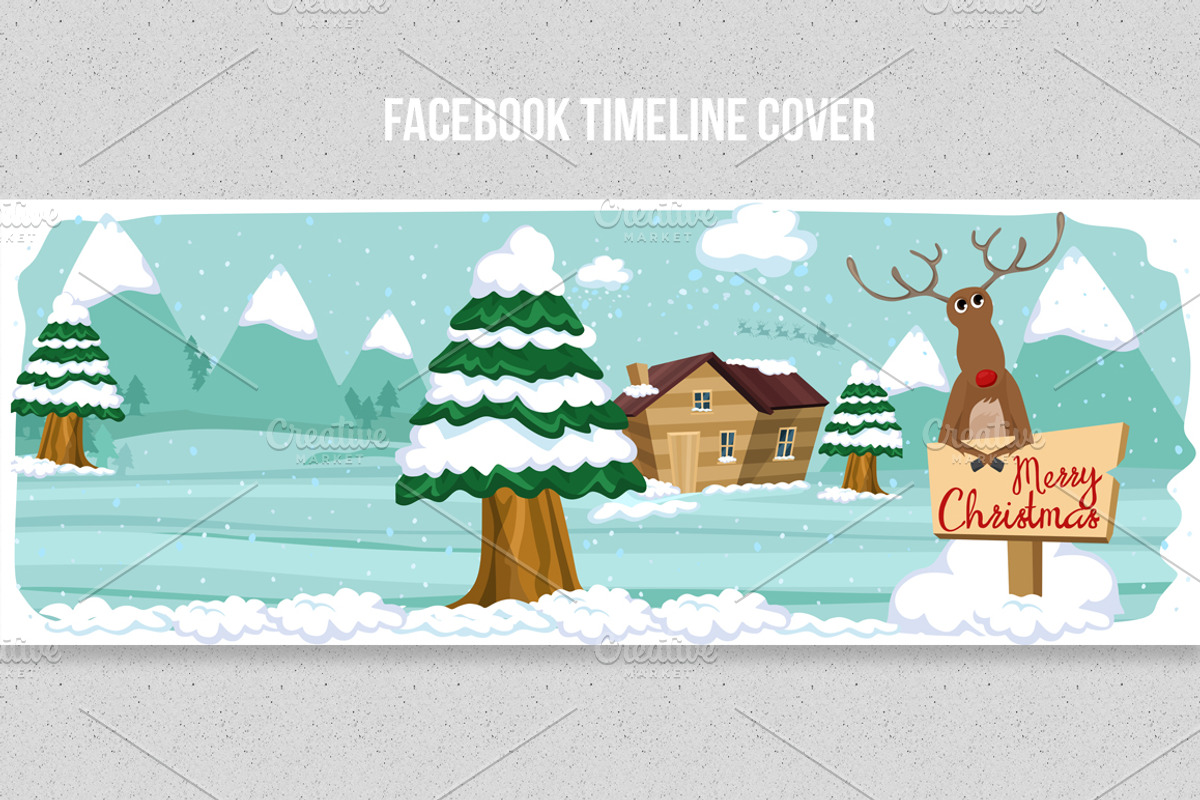 Christmas Facebook Timeline Covers, a Templates & Theme by land art (Photo 9 of 9)