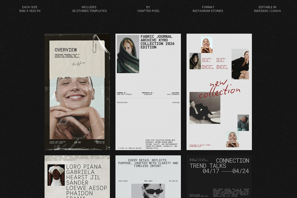 KYRO | Instagram Template (III), a Social Media Template by Crafted Pixel (Photo 1 of 10)