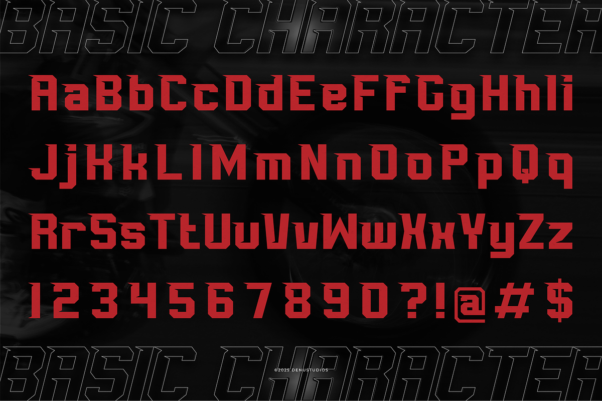 Karbu Speed | Bold Racing Font, a Sans Serif Font by Denustudios (Photo 10 of 12)