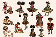 COZY WINTER TIMES CLIPART, a Person Illustration by Daring Digies (Thumbnail 5 of 9)