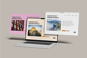 Laptop Screen Presentation Mockup, a Device Mockup by rizalamora (Thumbnail 11 of 11)
