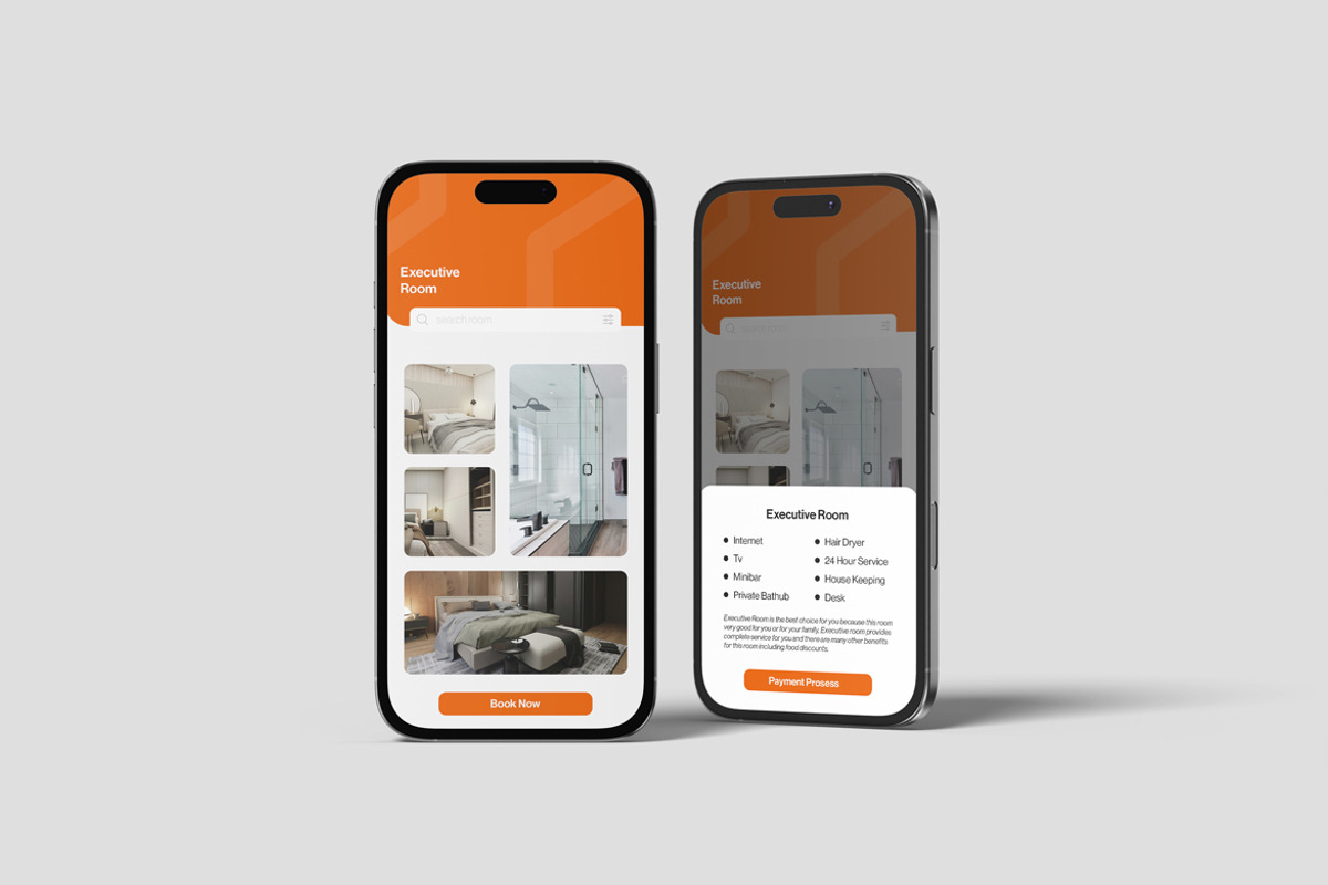 iPhone 16 Mockup, an iPhone Mockup by scribrostudio (Photo 4 of 12)