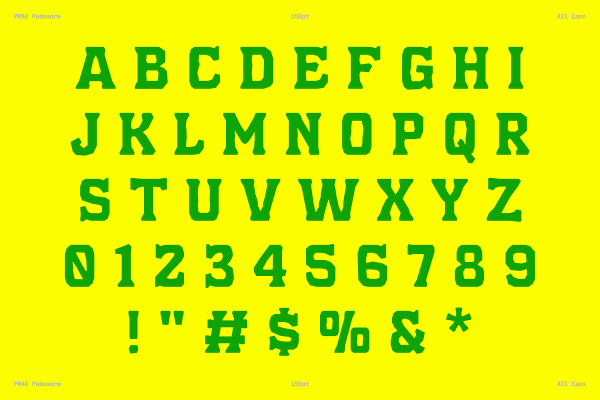 PRAK Podomoro Hand-Cut Display Font, a Serif Font by Healltica.std (Photo 6 of 21)