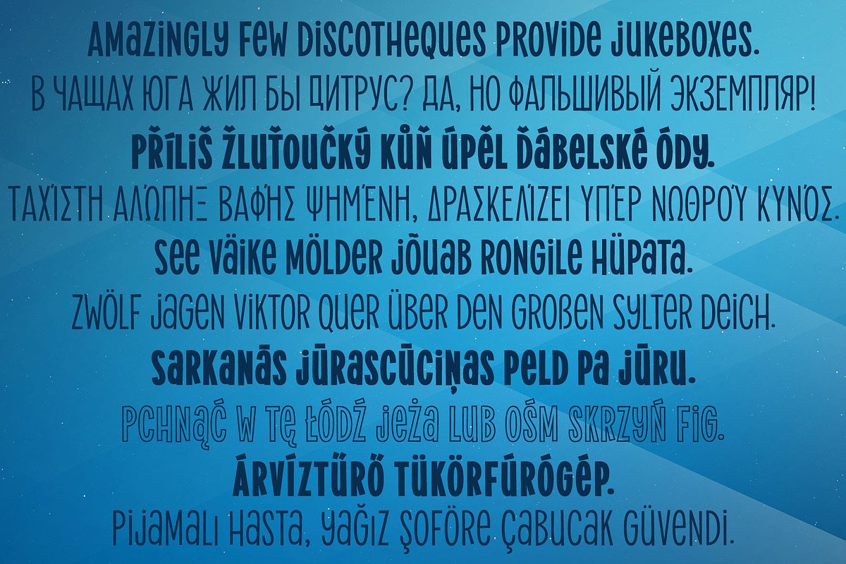 Alimentary: a hip retro font family! preview 4