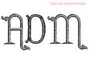Victorian Alphabets Eight, a Slab Serif Font by Intellecta Design (Thumbnail 3 of 5)