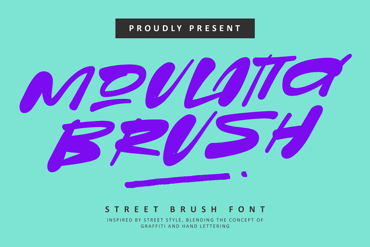 Moulatta Handmade Brush Font, a Handwritten Font by Maulana Creative (Photo 1 of 7)
