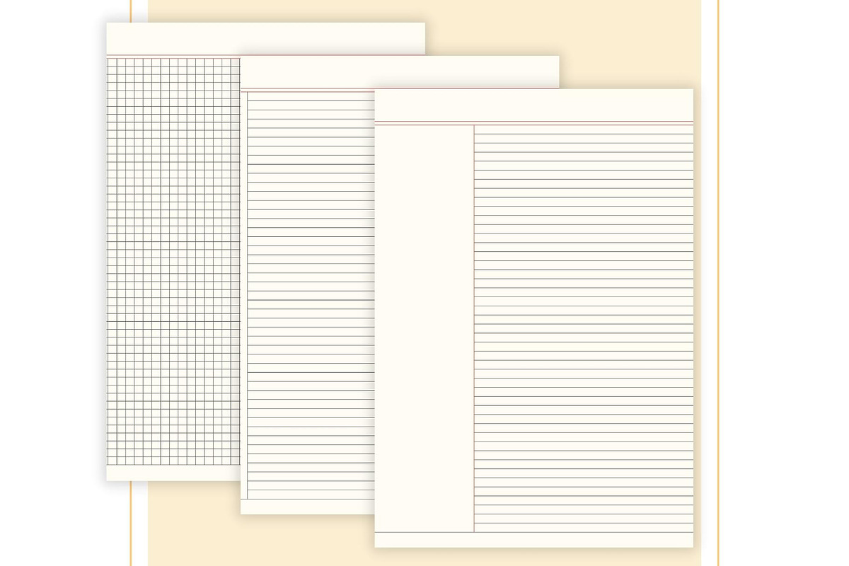 Simple and Minimal Printable Notes, a Stationery Template by CreativeBundlex (Photo 8 of 10)