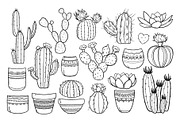 Cactus, Succulent Pot SVG PNG Bundle, an Object Graphic by ArtGiftsStudio (Thumbnail 3 of 4)