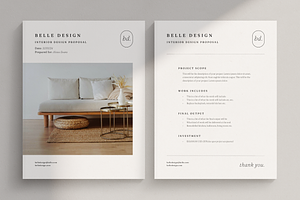 Interior Designer Proposal Template