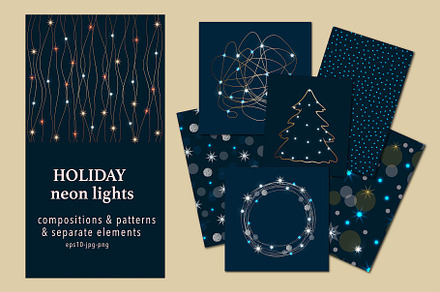 Holiday Neon Lights