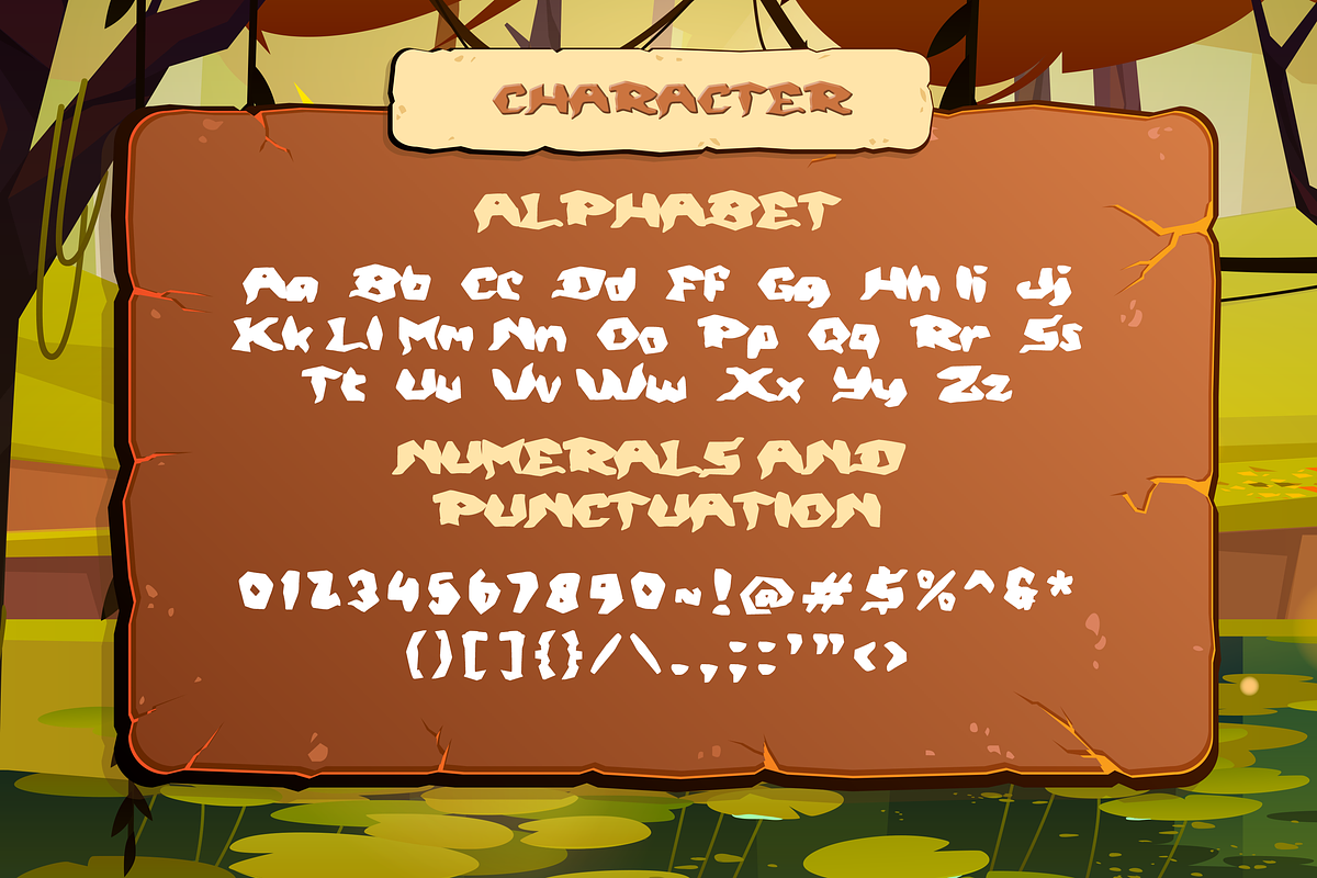 Godlikes Legend Game Display Font, a Sans Serif Font by Haws.std (Photo 4 of 6)