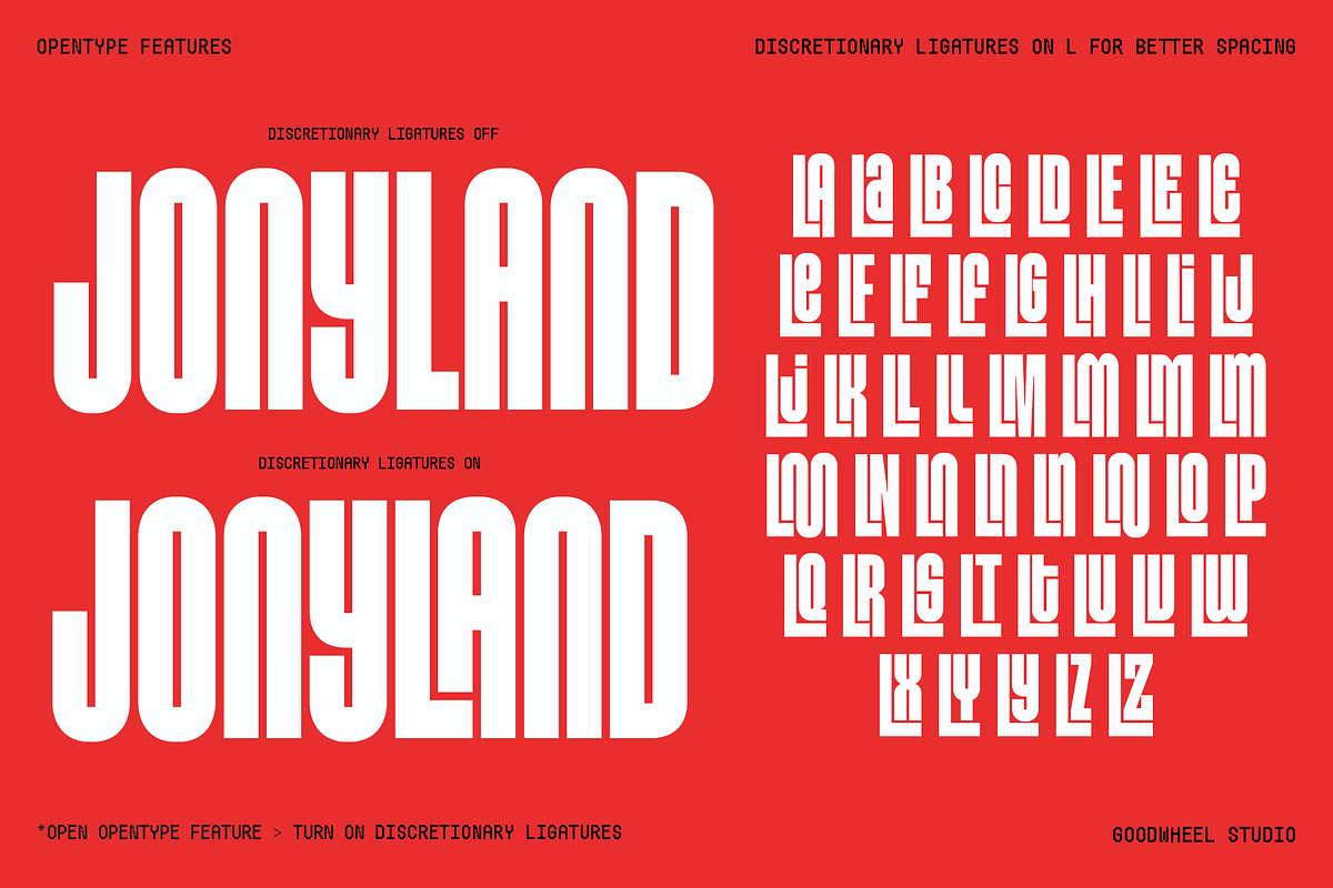 GW Pleasance, a Sans Serif Font by Goodwheel Studio (Photo 5 of 12)