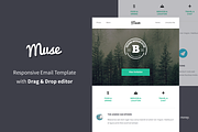 Muse - Responsive Email + Builder, an Email Template by BrainSignal (Thumbnail 1 of 2)