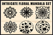 Mandala Pattern Laser Designs, an Object Graphic by Creativeshirt (Thumbnail 1 of 7)