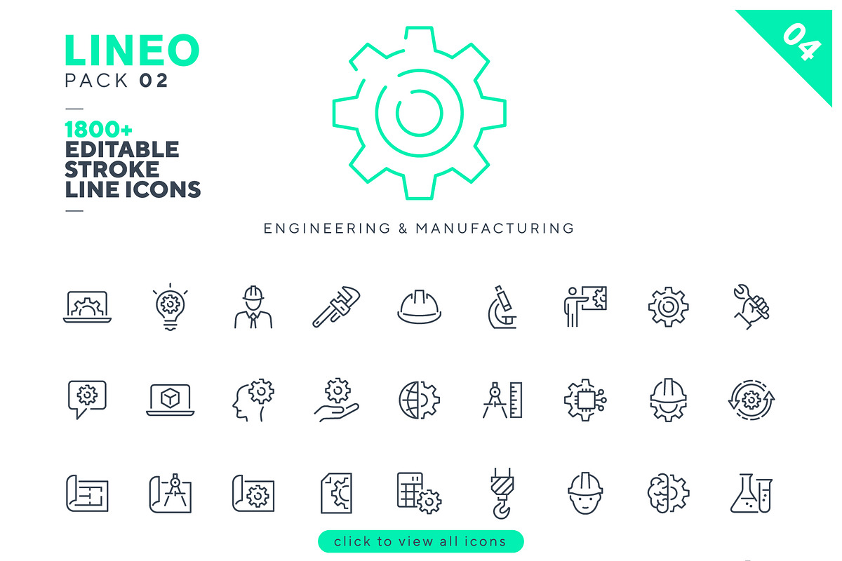 LINEO 2 - 1800+ icons, an Icon by sharpnose (Photo 9 of 14)