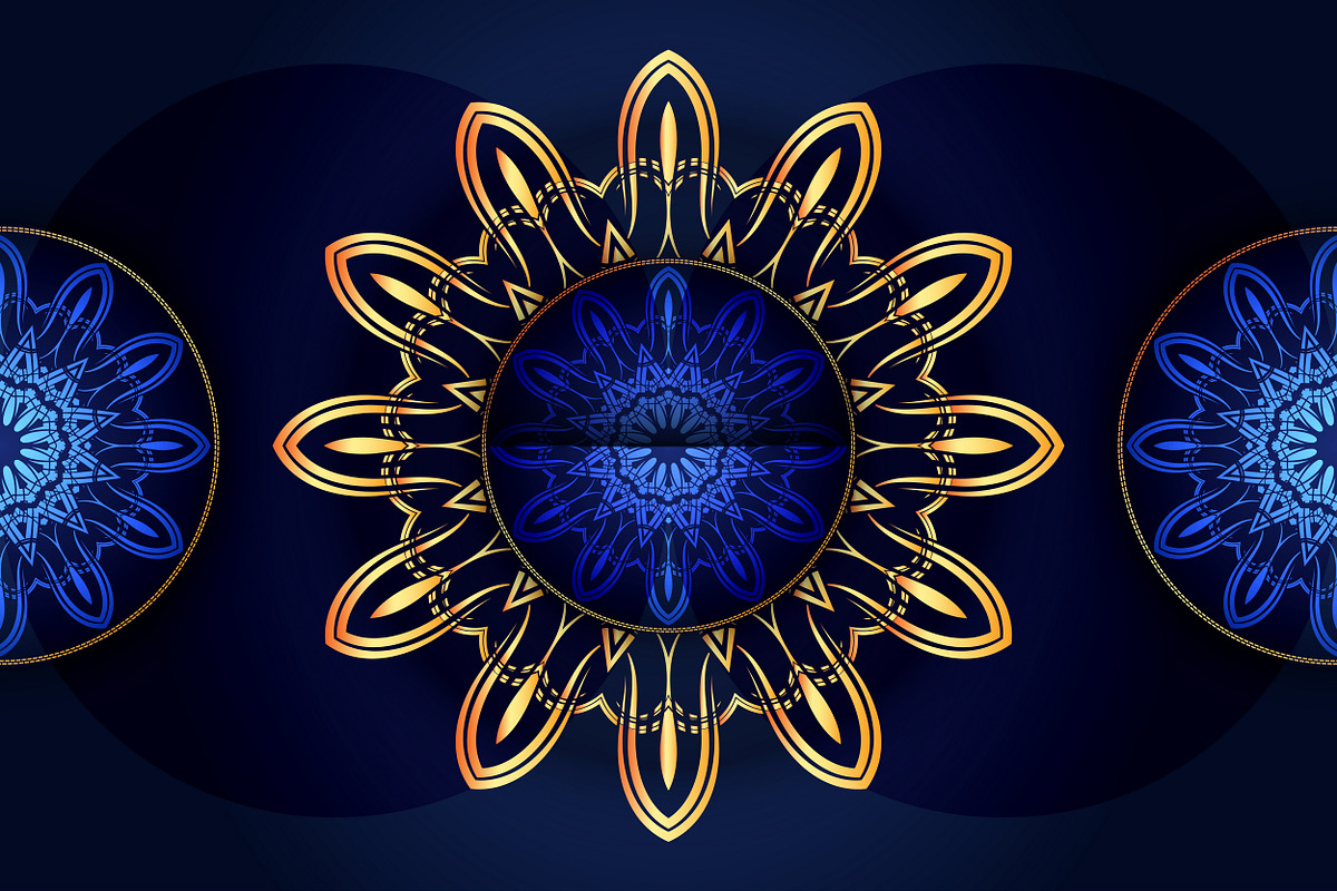 Mandala Ornamental Geometry Bundle, a Background Graphic by NJ Himel (Photo 6 of 92)