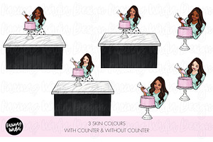 Home Baker Clipart Bundle