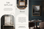 50 Canva Frame Mockups Luxury 4K, a Household Mockup by ARTOZEN DIGITAL (Thumbnail 4 of 15)