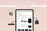 Manifestation Notion Template, a Templates & Theme by bellaROSEworkshop (Thumbnail 7 of 10)