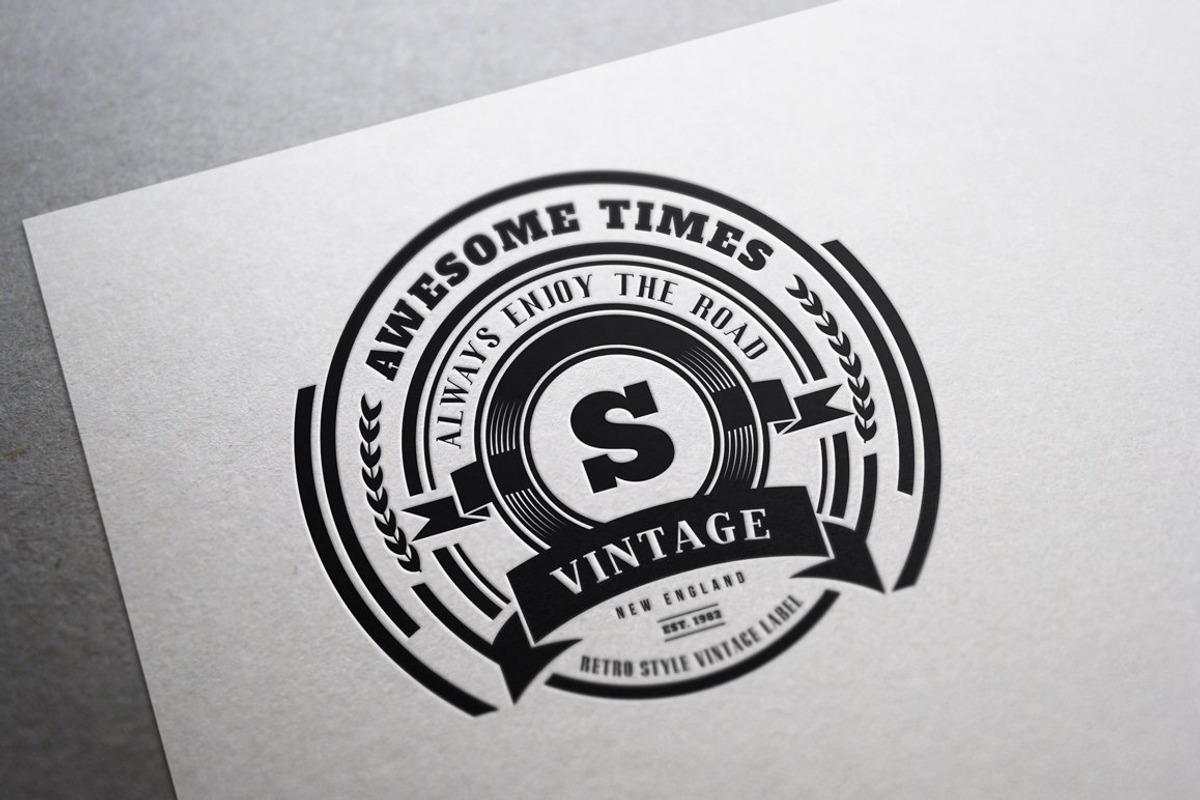 Vintage Logos Labels & Badges, a Branding & Logo Template by Design District (Photo 48 of 76)