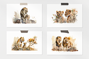 Safari Watercolor Collection, an Animal Illustration by artsy-fartsy (Thumbnail 9 of 13)